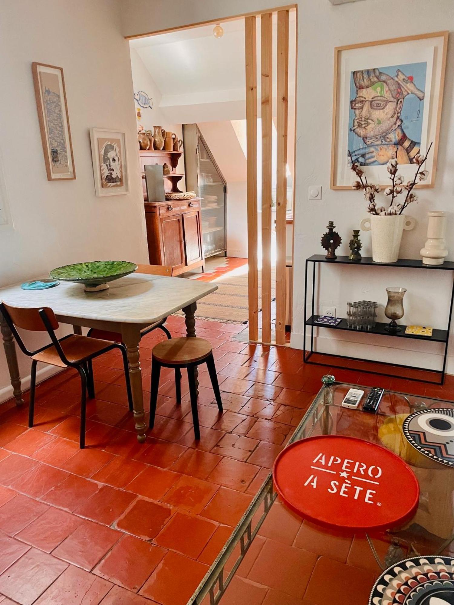 "Coco" Coquet Petit Loft Au Calme En Centre Ville De Sète Buitenkant foto